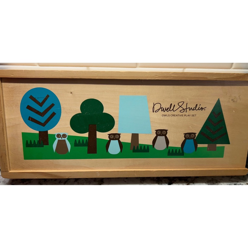 Dwell‎ Studio Owls Steiner Waldorf Wooden Educational Whimsy Cottagecore